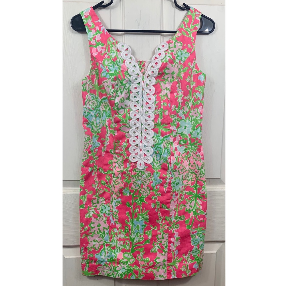 Lilly Pulitzer Cathy Shift Dress Size 00